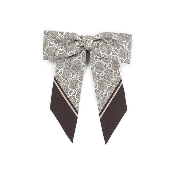 Gucci Camel Light Beige Textile Scrunchies - NWT - Picture 1 of 3